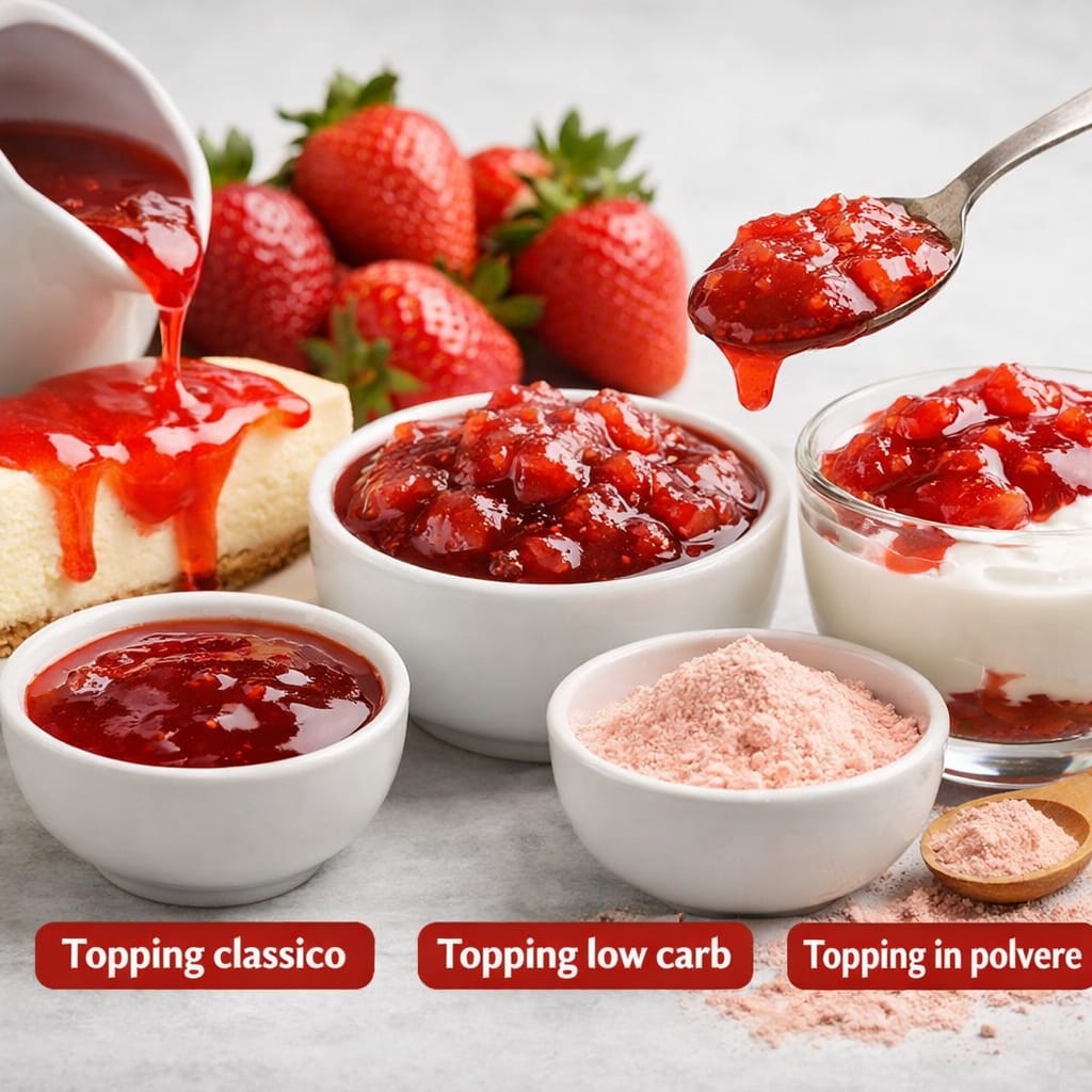 Set Topping Topping per dessert: guida completa tra classico, low carb e in polvere