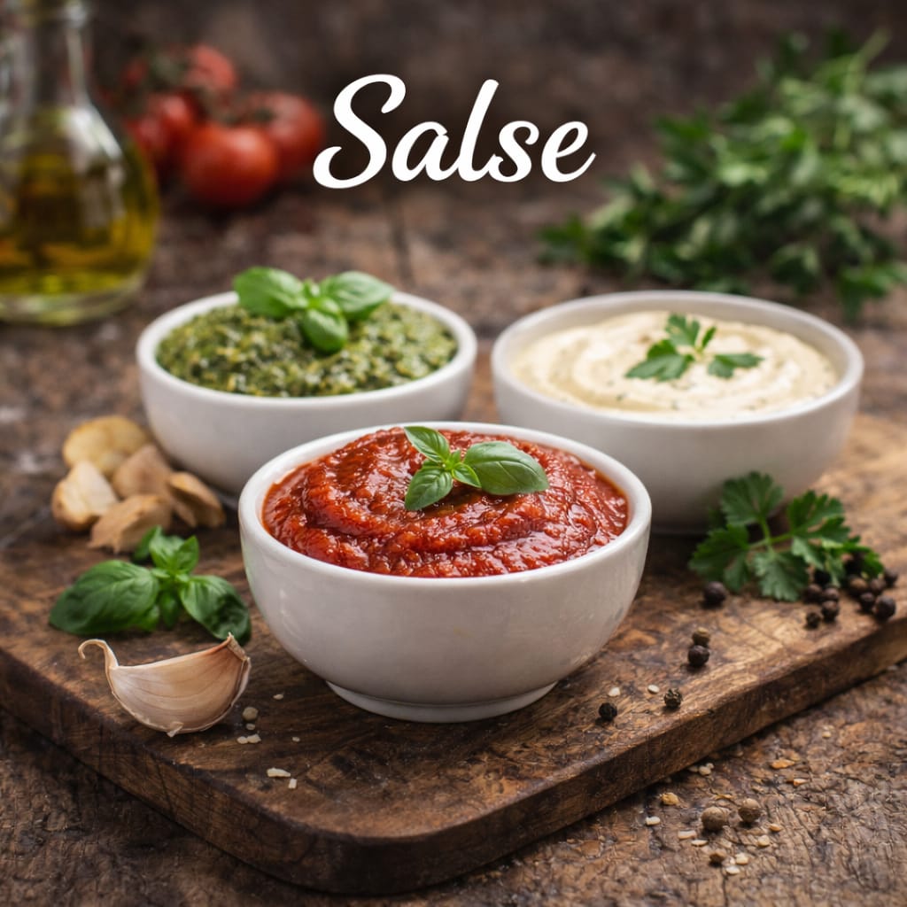 raccolta ricette: salse e condimenti