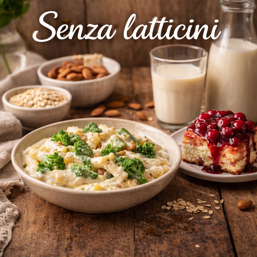 ricette senza latticini